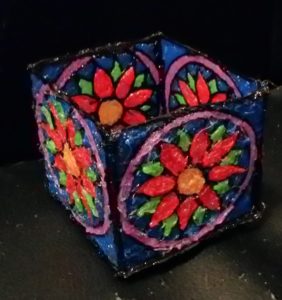 stained glass box