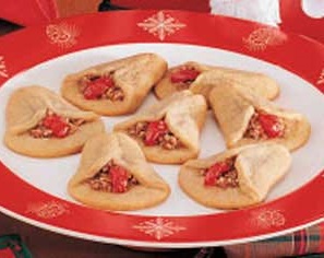 plate of bell cookies